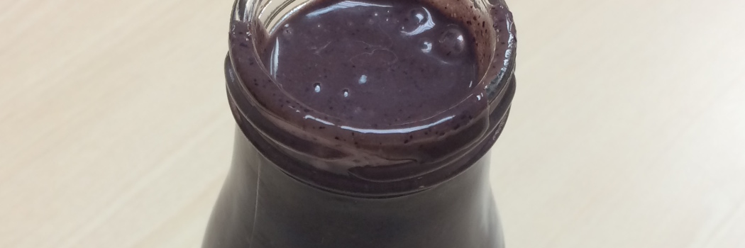 Chocolate Blueberry Smoothie