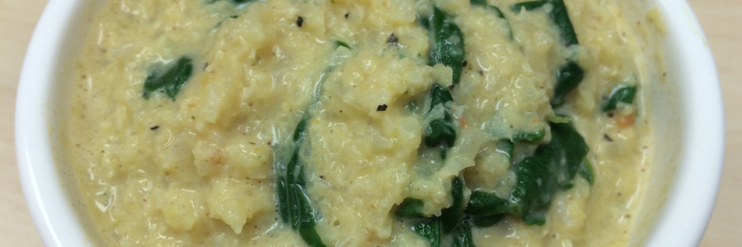 RecipEASY: Mashed Cauliflower with Greens